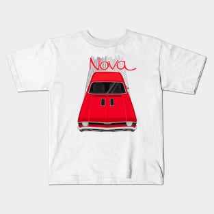 Chevrolet Nova 1969 - 1972 - red Kids T-Shirt